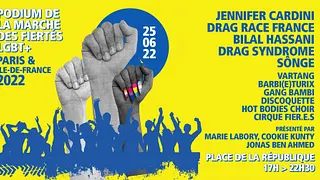 Grand Podium de la Marche des Fiertés LGBT+ de Paris & Île-de-France [officiel]
