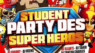 student party des super heros : soiree etudiante