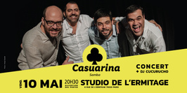 CASUARINA en concert Nouvel Album "+100"