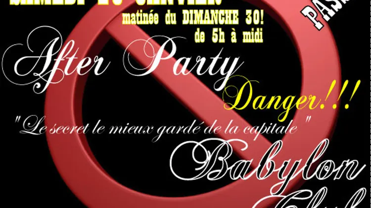 After Party DANGER