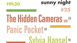 ASN#25 : The Hidden Cameras (solo) + Panic Pocket + Sylvia Hansel