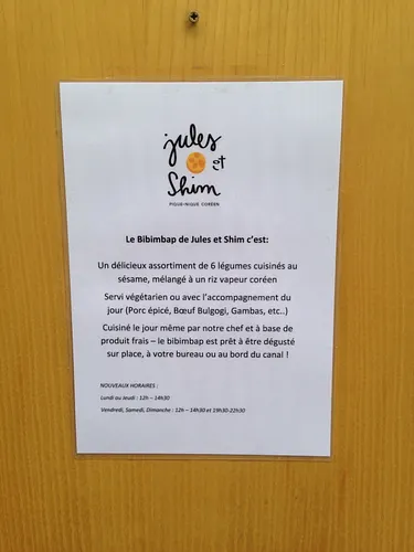 Jules et Shim Restaurant Paris