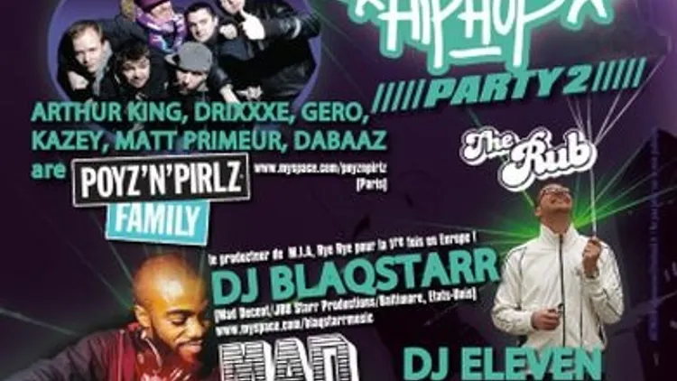 Nocturne Hip Hop- Dj Blaqstarr,dj Eleven