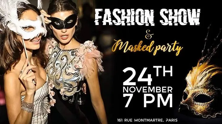 Masquerade Party #3 (édition 2018) + Fashion Show