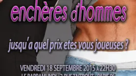 Soirée événement : Vente aux Enchères d'HOMMES !