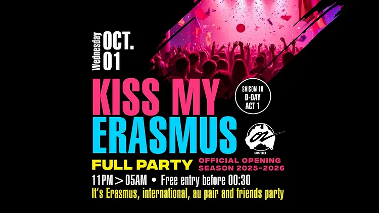 Kiss my Erasmus @ Café OZ