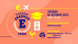 TUESDAY ERASMUS IN PARIS