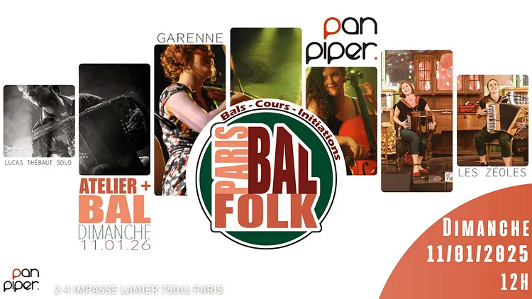 Le gros bal de Paris Bal Folk