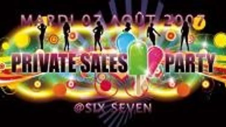 Private Sales/Ice Cream Night