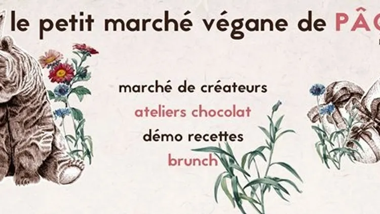 Le petit marché végane de Pâques à la REcyclerie
