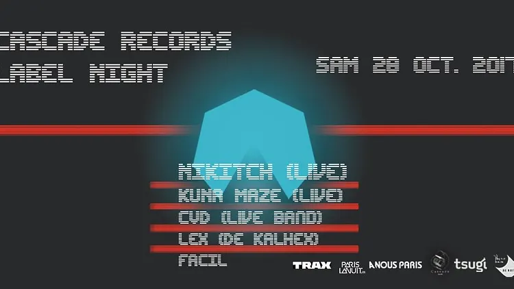 Cascade Label Night