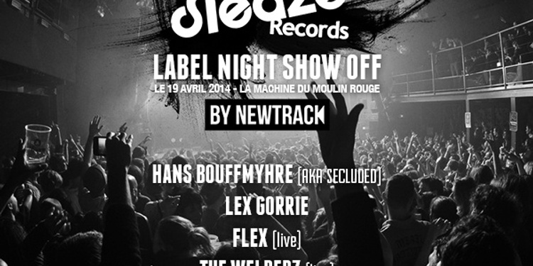 Sleaze Records Night by Newtrack & Le Sous-Sol