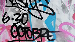 Exposition Nasty - Oeuvres sur béton