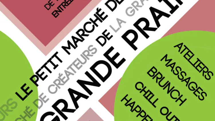 Le petit marché des créateurs de la prairie
