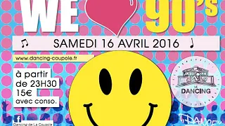 Soiree WE love 90's au Dancing de La Coupole