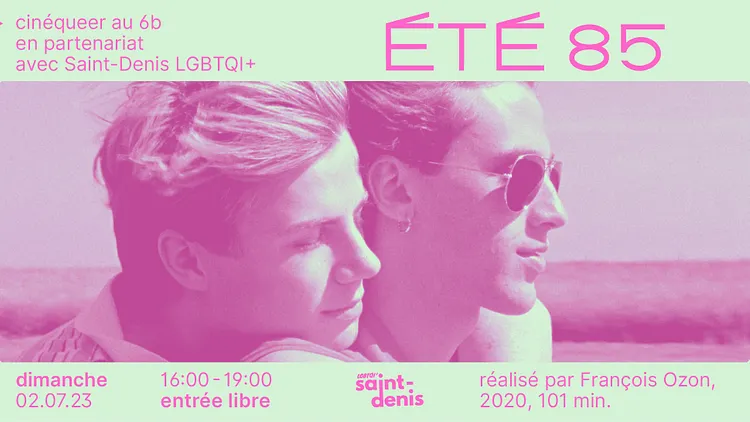 Ciné-Queer au 6b : projection du film Été 85
