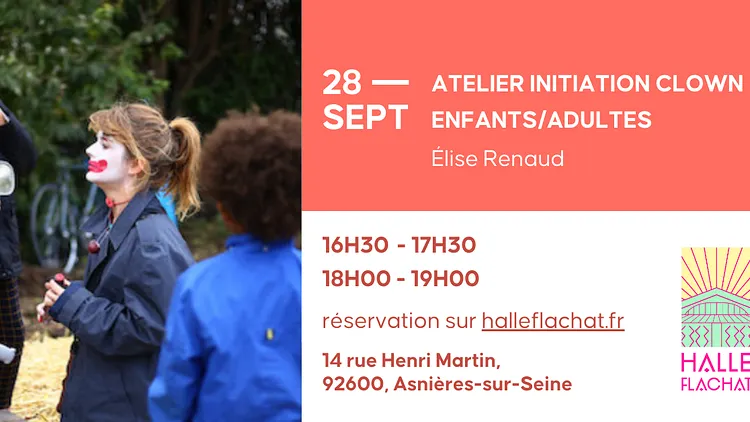 Atelier initiation clown - Elise Renaud