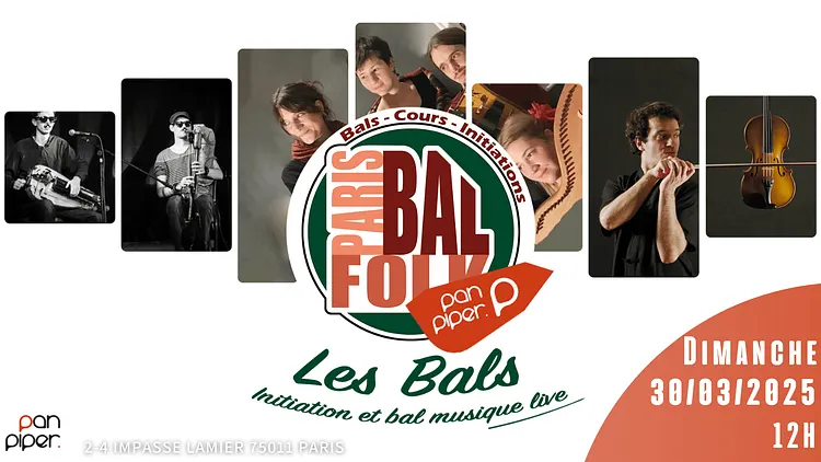 Le gros bal de Paris Bal Folk avec Face à Phasme - Les Conteuses de Pas - Gabriel Lenoir Solo