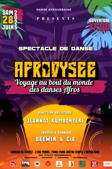 AFRODYSSEE : «. VOYAGE AU BOUT DU MONDE DES DANSES AFROS".
