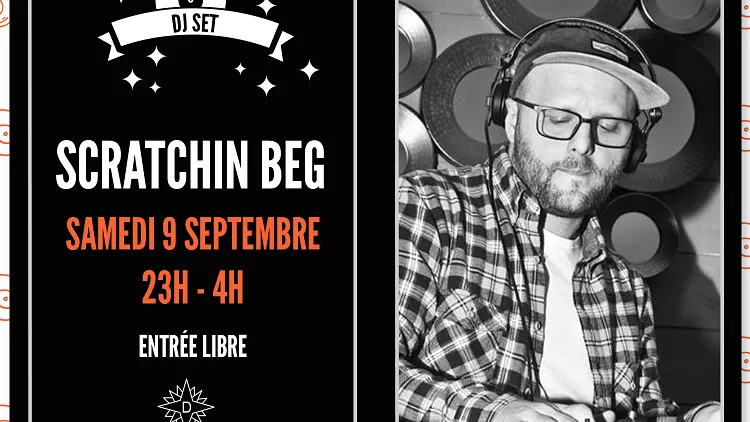 Dj Scratchin Beg aux platines du Demory