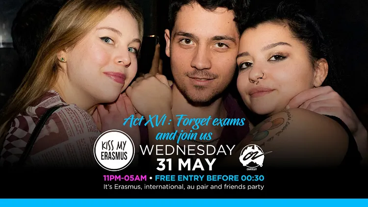 KISS MY ERASMUS @ CAFÉ OZ