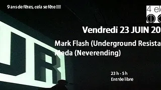 Mark Flash de UR et Meda de Neverending pour les 9 ans du bar