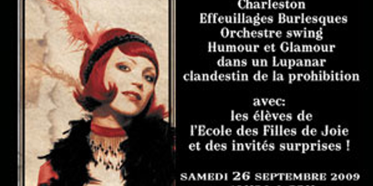 Le Cabaret Des Filles De Joie De Juliette Dragon Bellevilloise 26 Septembre 2009