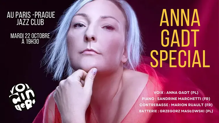 Concert Ana Gadt Special / Festival international de jazz vocal Voicingers