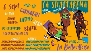 La Shattarena - Tropical vibes Party à La Bellevilloise !!