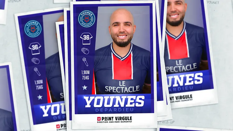 Younes Depardieu au Point Virgule
