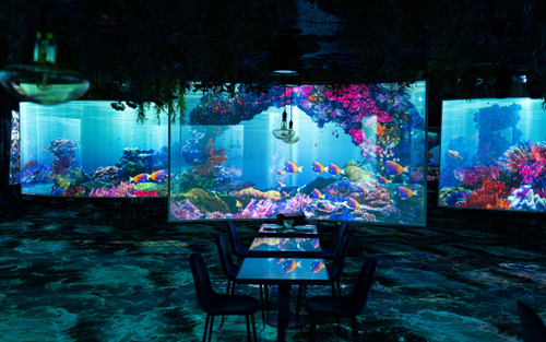 Under the sea Restaurant Paris