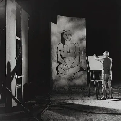 Dans l'atelier : ateliers d'artistes photographiés au Petit Palais