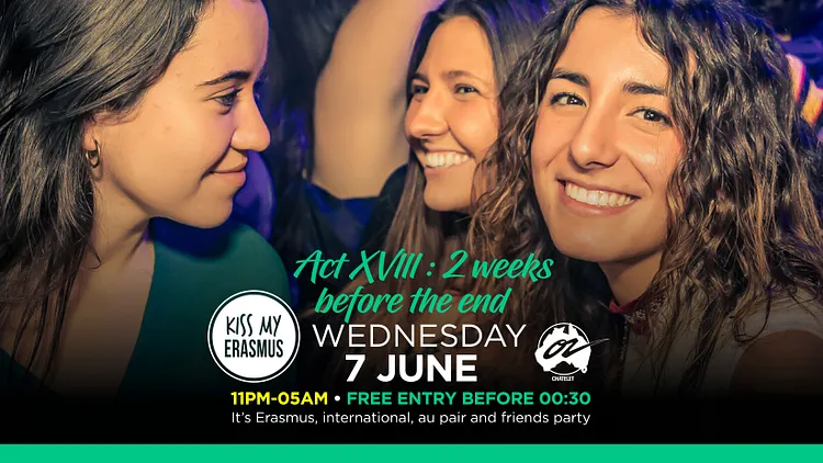 KISS MY ERASMUS @ CAFÉ OZ