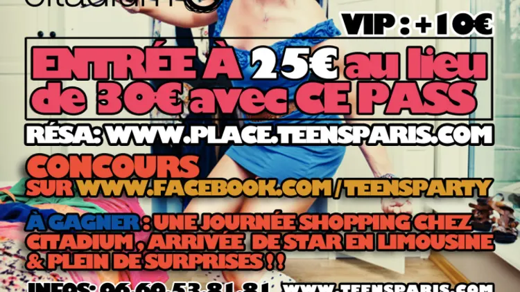 TEENS PARTY presents BE FASHION with CITADIUM