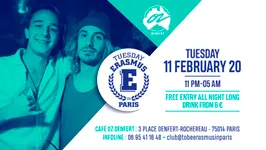 TUESDAY ERASMUS IN PARIS