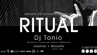 Ritual W/ Tonio (Définitive / Noir music rec. / Suara Music / MB Elektroniks)