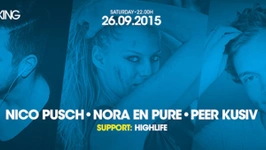 MFM Booking Showcase : PEER KUSIV Live, NICO PUSCH, NORA EN PURE & HIGHLIFE