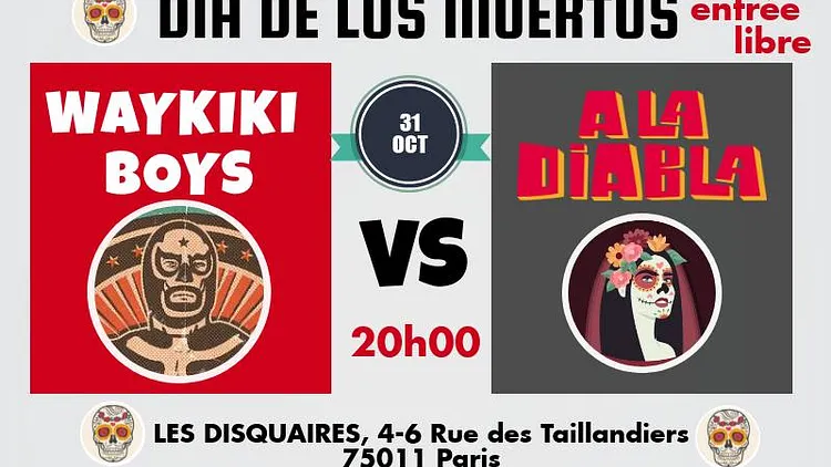 El Día De Los Muertos X Les Disquaires