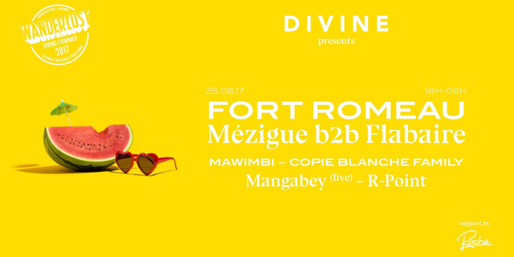 Divine : Fort Romeau, flabaire, mawimbi, copie blanche
