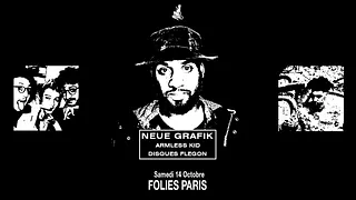 Skylax x Folies Paris : Neue Grafik, Armless Kid, Disques Flegon