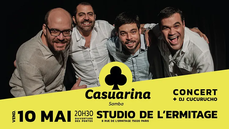 CASUARINA en concert Nouvel Album "+100"
