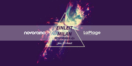 Novorama @LaPlage w/ Einleit + Milan