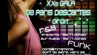 XXème Gala de Droit de Paris Descartes