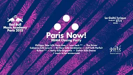Paris now! RBMA closing party