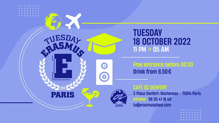 TUESDAY ERASMUS IN PARIS