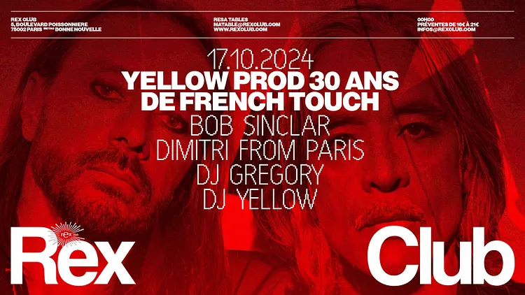 Yellow Production 30 Ans De French Touch: Bob Sinclar & More