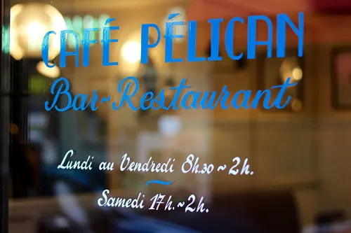 Café Pélican Restaurant Paris