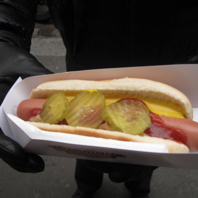 La Mosaïque, la cabane à hot dog comme à New York