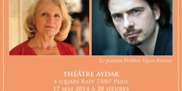 Concert-lecture avec Marie-Christine Barrault et Frédéric Vaysse-Knitter
