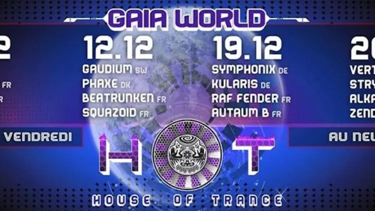 HOT House Of Trance du 12/12/2014